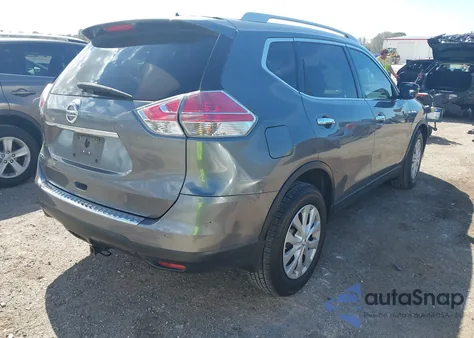 2016 Nissan Rogue S из США, поврежденный, VIN 5N1AT2MT2GC813341